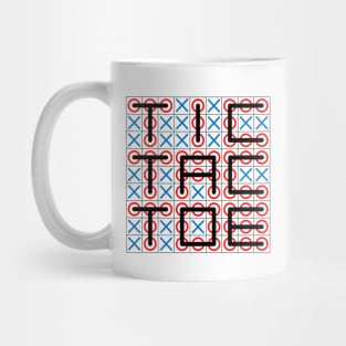 Tic Tac Toe On Tic Tac Toe Mug